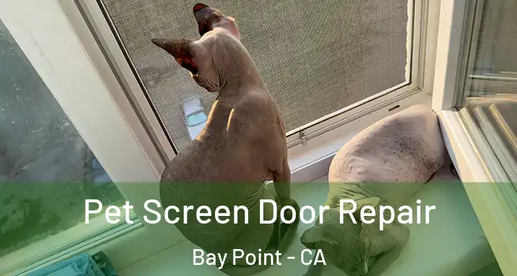 Pet Screen Door Repair Bay Point - CA